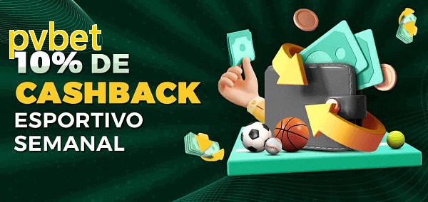 10% de bônus de cashback na pvbet